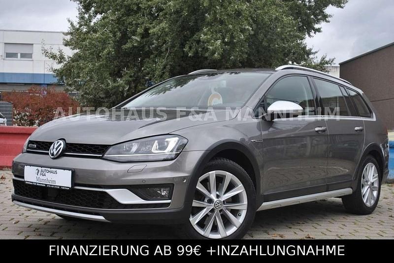 Limestone grey Gebraucht 2016 VW Golf Alltrack Kombi | 15.790 € (Fairer Preis) - Bild 1/4
