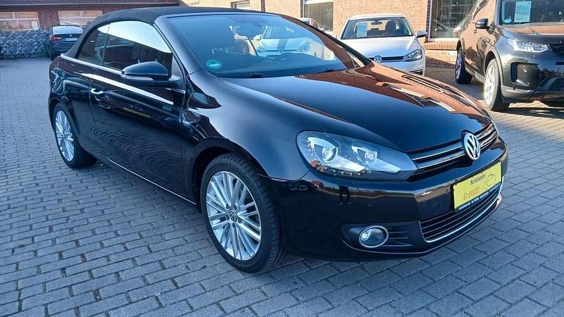 Gebraucht VW Golf Cabriolet S 140 PS (102 kW) 2015 Schwarz Cabrio