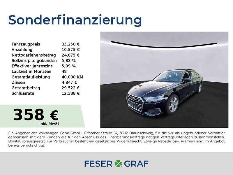 Gebraucht Audi A6 Ambiente 265 PS (194 kW) 2022 Mythosschwarz metallic Limousine