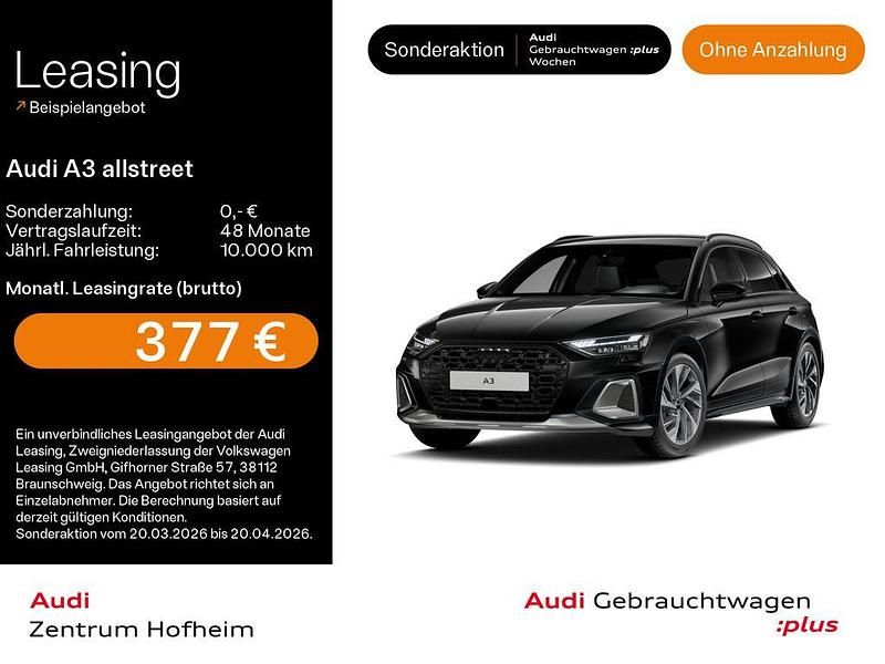 Gebraucht Audi A3 Ambiente 150 PS (110 kW) 2025 Mythosschwarz metallic Limousine