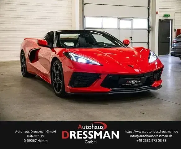 Używany Corvette C8 481 KM (353 kW) 2023 Czerwony Kabriolet