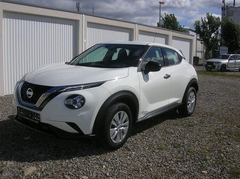 Weiß Gebraucht 2021 Nissan Juke Visia SUV | 12.750 € (Superpreis) - Bild 1/4