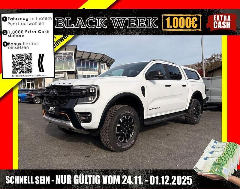 Weiß Neu 2025 Ford Ranger Wildtrack Abholung | 56.666 € (Fairer Preis) - Bild 1/4