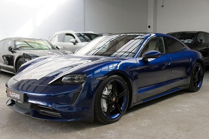 Gebraucht Porsche Taycan Turbo 500 kW (680 PS) 2021 Blau Limousine