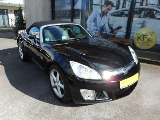 Tiefschwarz Gebraucht 2009 Opel GT Cabrio | 14.600 € (Fairer Preis) - Bild 1/4