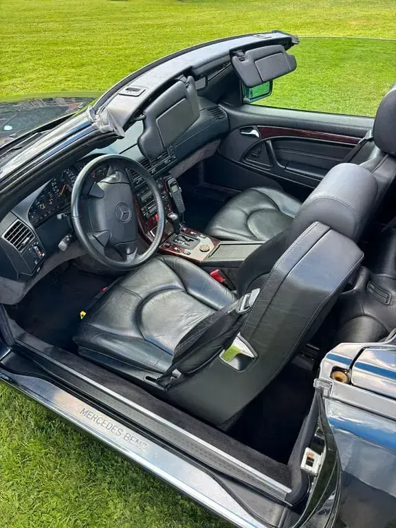 Używany Mercedes SL320 231 KM (169 kW) 1997 Czarny Kabriolet