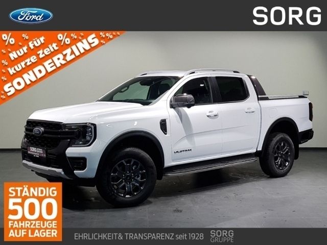 Weiß, frozenwhite Neu 2025 Ford Ranger Wildtrack Abholung | 55.821 € (Guter Preis) - Bild 1/4