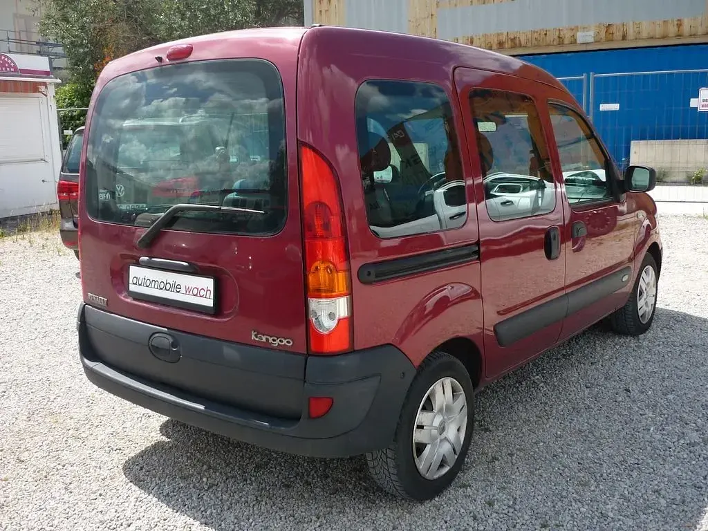 Gebraucht Renault Kangoo 68 PS (50 kW) 2008 Rot Van / Kleinbus