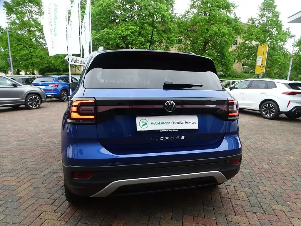 Gebraucht VW T-Cross 110 PS (80 kW) 2022 Blau SUV