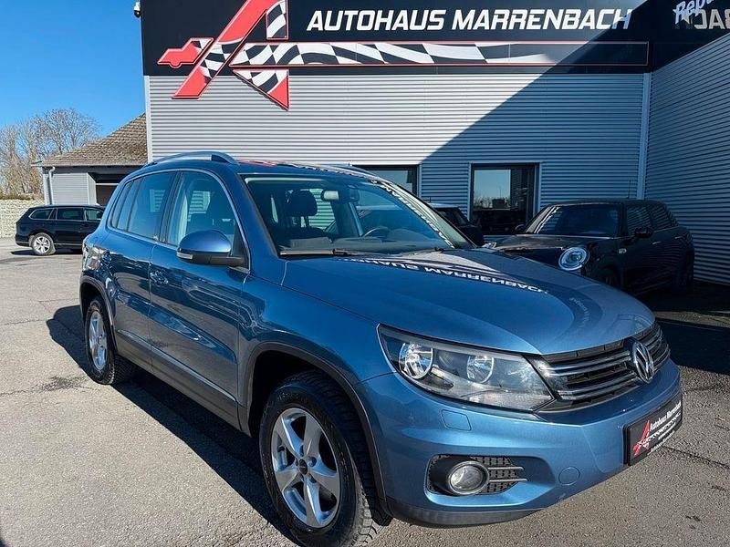 Gebraucht VW Tiguan Style 140 PS (102 kW) 2012 Blau SUV