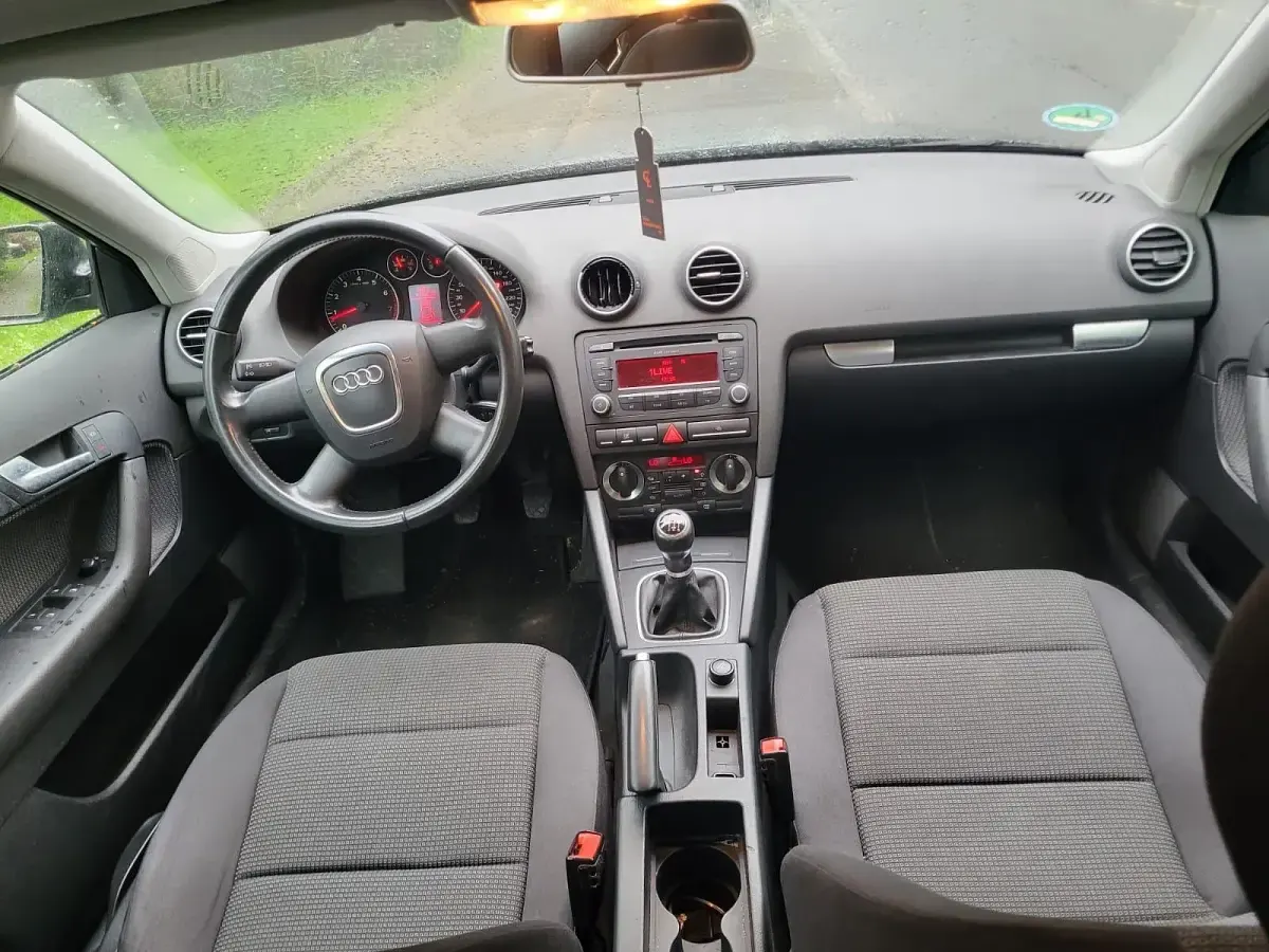 Używany Audi A3 125 KM (91 kW) 2007 Czarny Hatchback