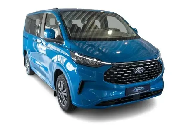 Neu Ford Tourneo Titanium 150 PS (110 kW) 2025 Blau Van / Kleinbus