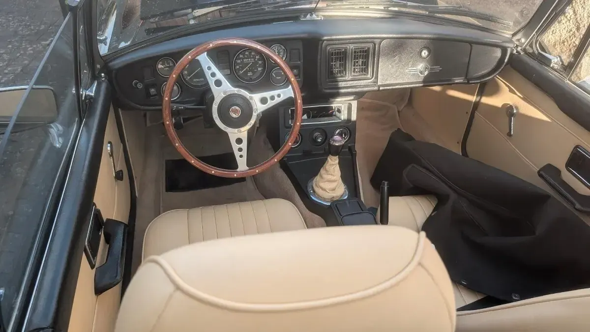 Usata MG B 84 CV (61 kW) 1979 Nero Cabrio