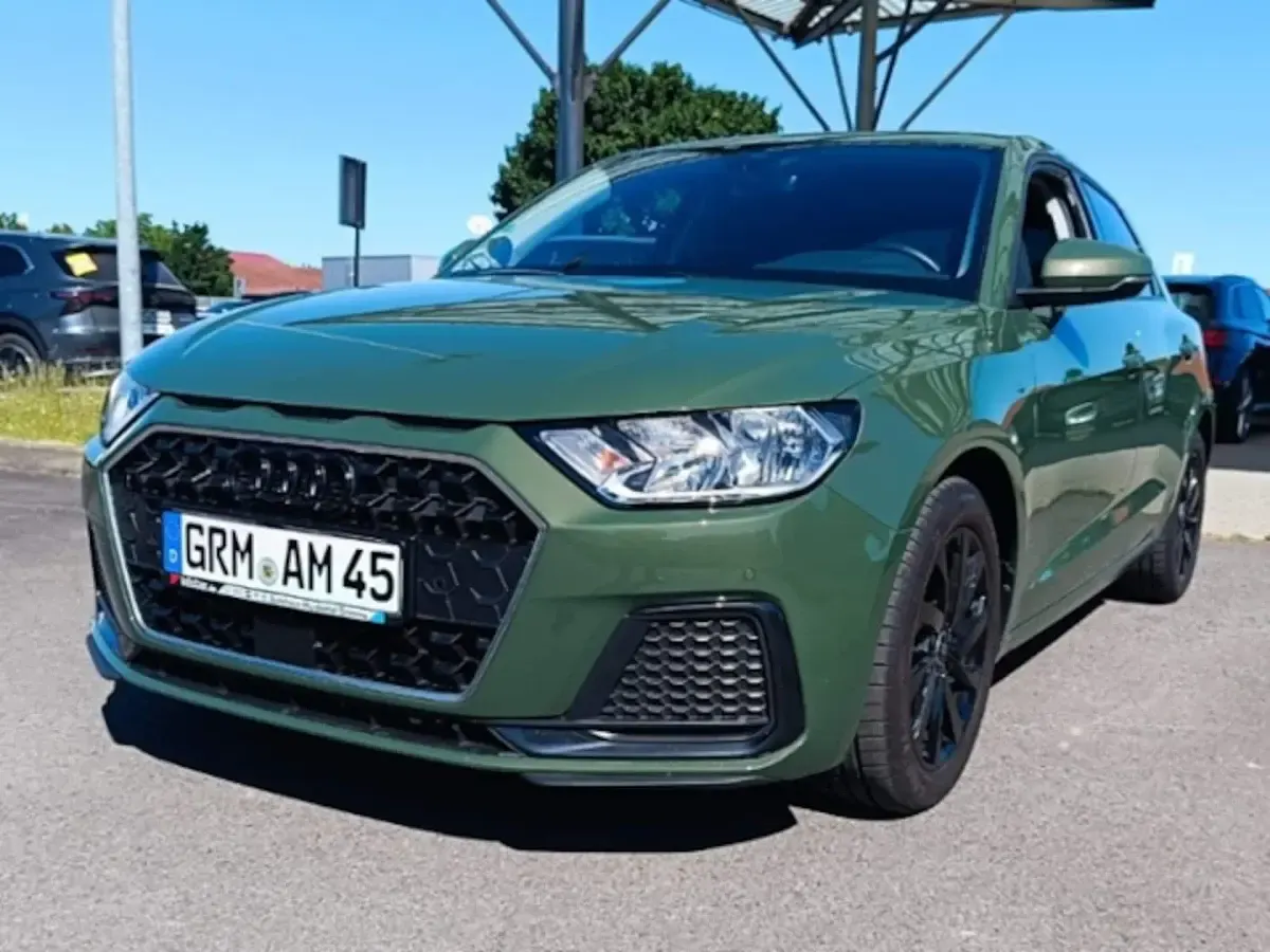 Gebraucht Audi A1 Sportback Advanced 116 PS (85 kW) 2024 Grün Kleinwagen