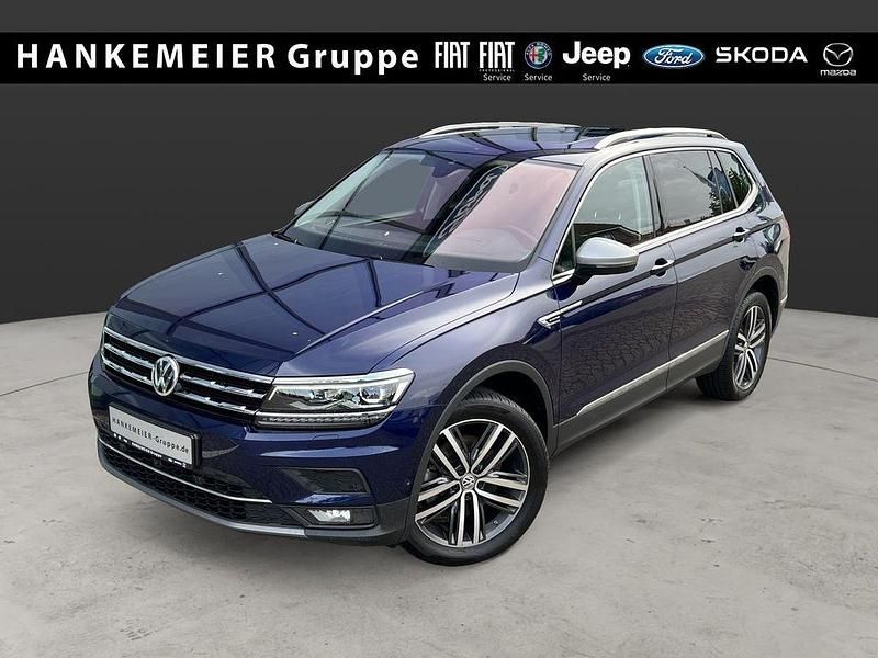 Blau Gebraucht 2021 VW Tiguan Allspace Highline SUV | 32.690 € (Guter Preis) - Bild 1/4