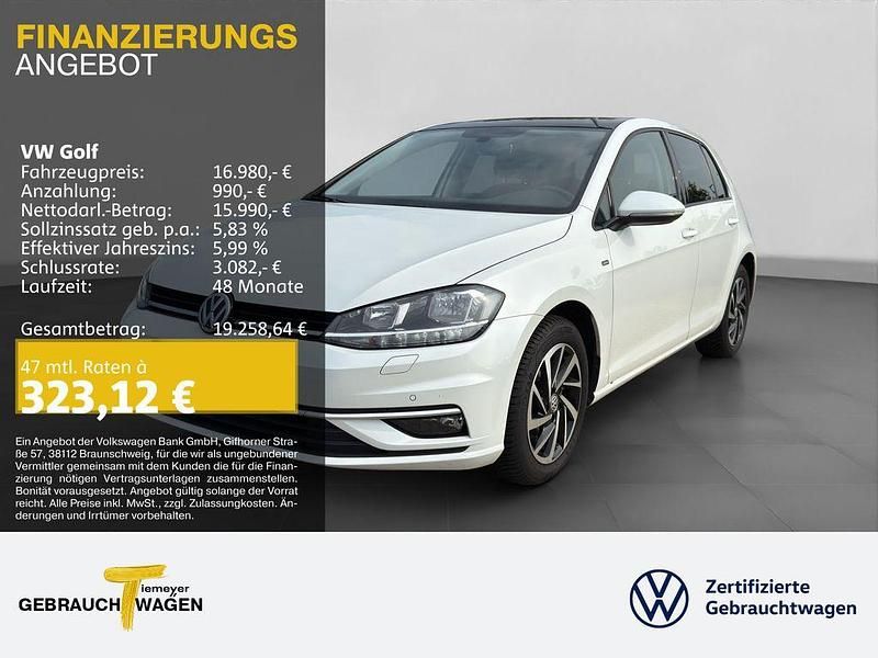 Weiß Gebraucht 2019 VW Golf VII Join Limousine | 16.980 € (Fairer Preis) - Bild 1/4