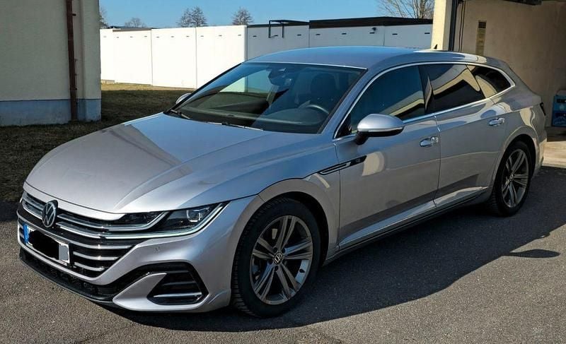 Silber Gebraucht 2023 VW Arteon R-line Kombi | 29.000 € (Superpreis) - Bild 1/4