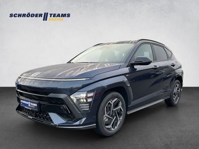 Gebraucht Hyundai Kona N Line 199 PS (146 kW) 2024 Blau SUV