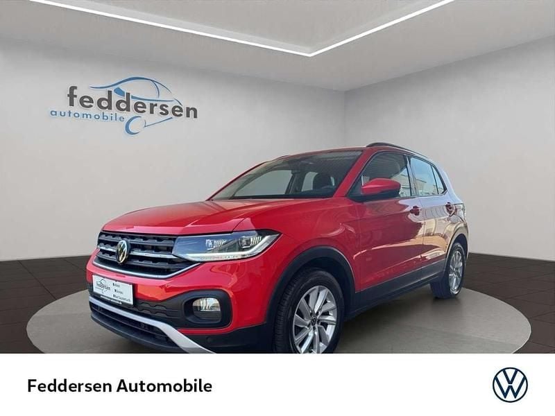 Flashrot Gebraucht 2021 VW T-Cross Life SUV | 16.979 € (Fairer Preis) - Bild 1/4