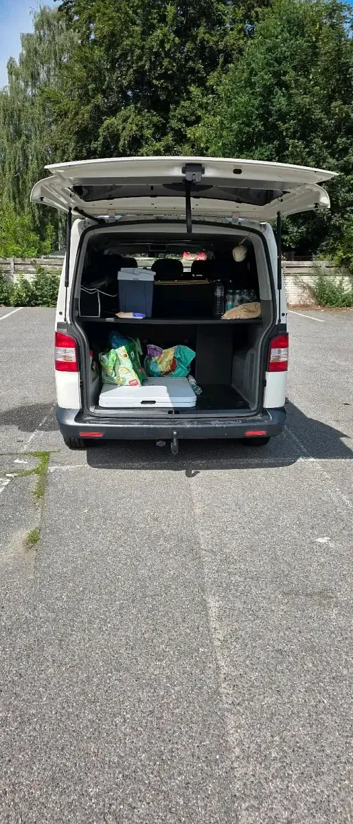 Gebraucht VW Multivan 80 PS (58 kW) 2007 Weiß Van / Kleinbus