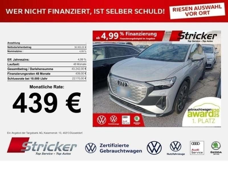 Gebraucht Audi e-tron 210 kW (286 PS) 2024 Kieselgrau SUV