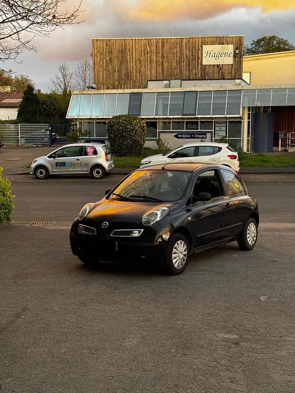 Schwarz Gebraucht 2008 Nissan Micra Kleinwagen | 2.000 € (Fairer Preis) - Bild 1/4
