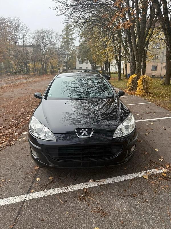 Schwarz Gebraucht 2006 Peugeot 407 Limousine | 2.500 € (Fairer Preis) - Bild 1/4