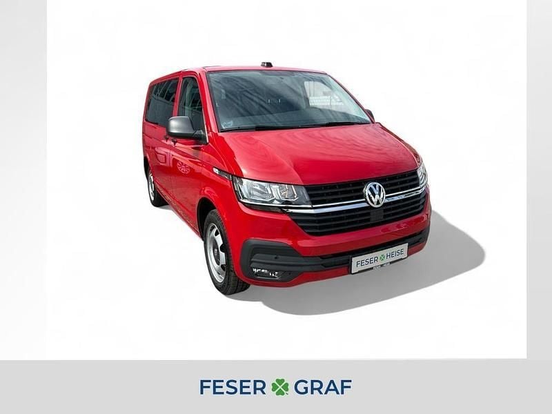 Kirschrot Gebraucht 2021 VW T6.1 Family Van | 38.650 € (Fairer Preis) - Bild 1/4