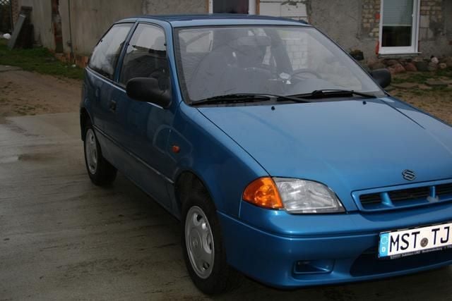 Gebraucht Suzuki Swift GLS 53 PS (38 kW) 2000 Blau metallic Kleinwagen