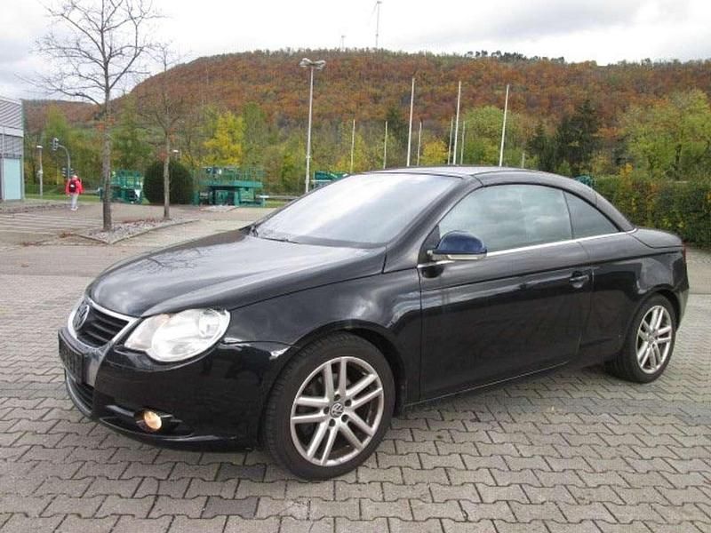 Schwarz Gebraucht 2007 VW Eos Cabrio | 1.850 € (Superpreis) - Bild 1/4