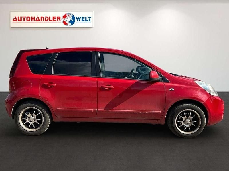 Gebraucht Nissan Note Acenta 88 PS (64 kW) 2009 Rot Kleinwagen