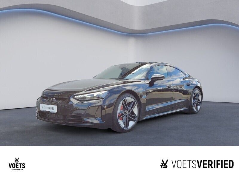 Mythosschwarz metallic Gebraucht 2021 Audi RS e-tron GT Sport Limousine | 66.850 € (Fairer Preis) - Bild 1/4