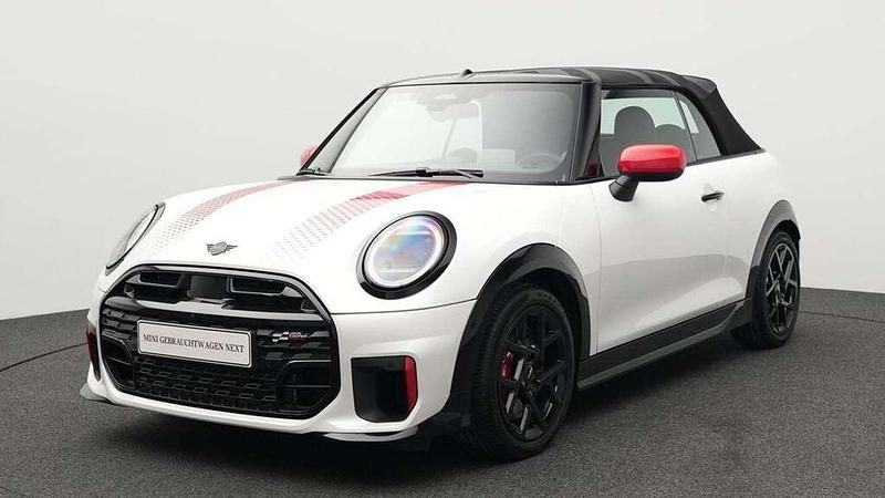 Weiß Gebraucht 2025 Mini John Cooper Works Cabriolet Cabrio | 43.272 € (Etwas zu teuer) - Bild 1/4