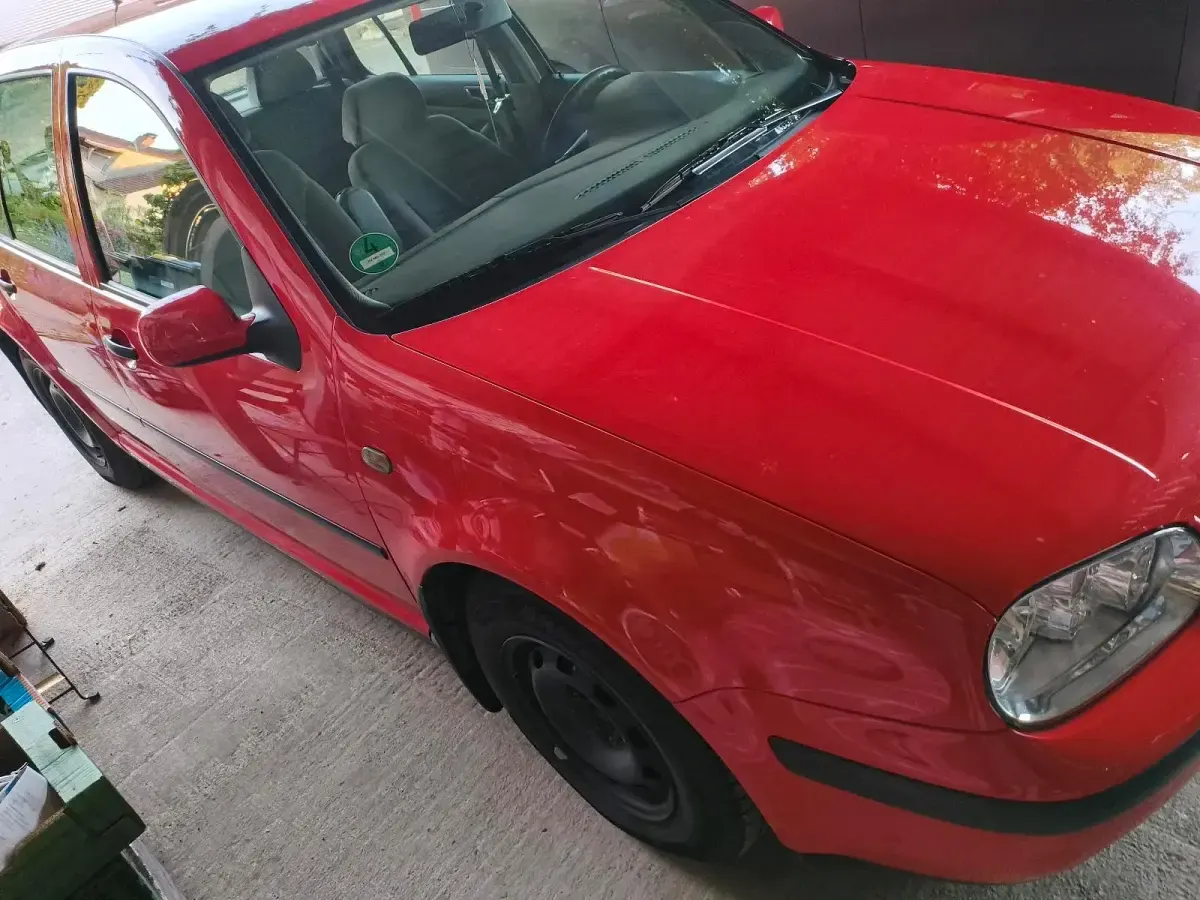Gebraucht VW Golf III 75 PS (55 kW) 1998 Rot Kleinwagen