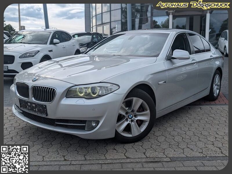 Silber Gebraucht 2012 BMW 525 Limousine | 8.490 € (Superpreis) - Bild 1/4