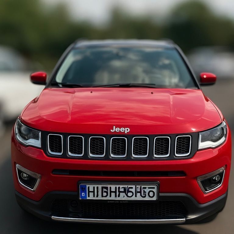 Rot Gebraucht 2019 Jeep Compass Limited SUV | 16.999 € (Guter Preis) - Bild 1/4