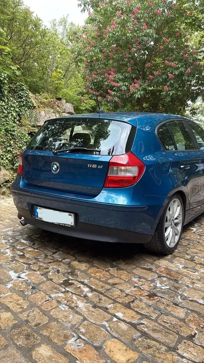 Gebraucht BMW 118 122 PS (89 kW) 2007 Blau Kleinwagen