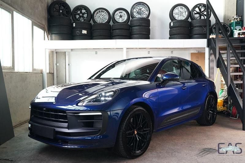 Blau Gebraucht 2023 Porsche Macan GTS SUV | 88.990 € (Superpreis) - Bild 1/4