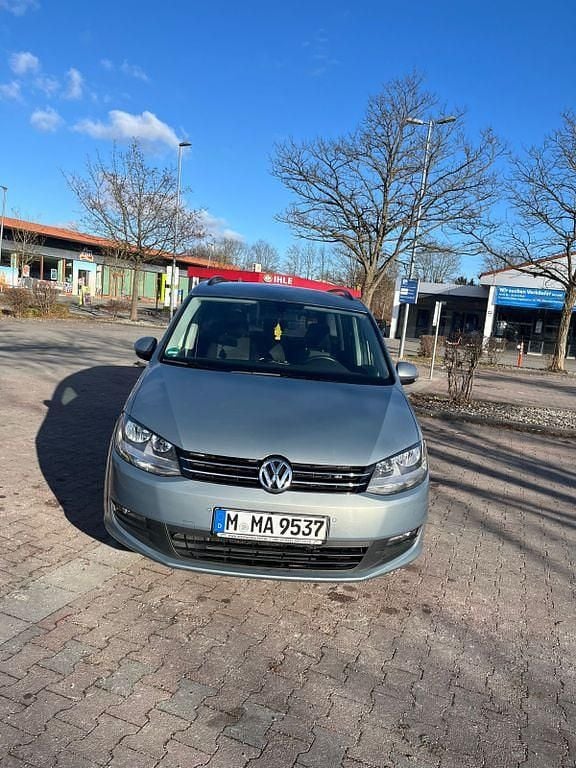 Gebraucht VW Sharan Trendline 150 PS (110 kW) 2010 Blau Van / Kleinbus