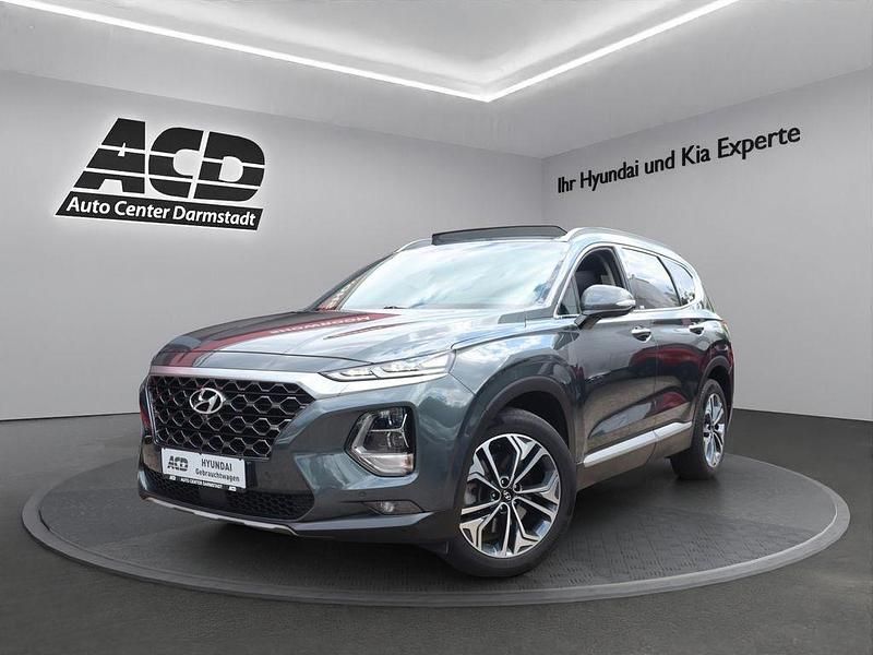 Grau Gebraucht 2020 Hyundai Santa Fe Premium SUV | 28.970 € (Guter Preis) - Bild 1/4