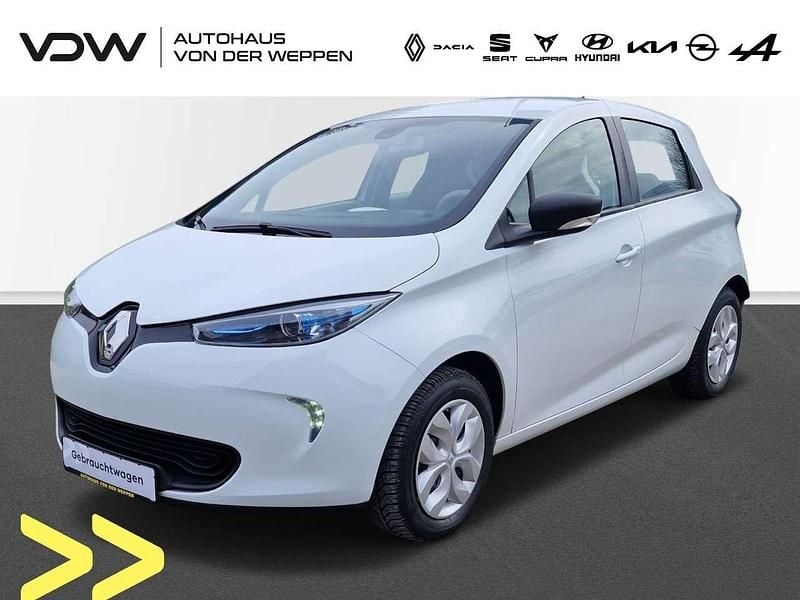 Gletscherweiss (weiß) Gebraucht 2019 Renault Zoe Life Kleinwagen | 11.490 € (Fairer Preis) - Bild 1/4