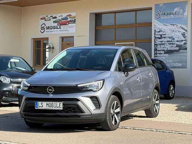 Gebraucht Opel Crossland X Edition 83 PS (61 kW) 2022 Kontrast grau/quarz silber SUV