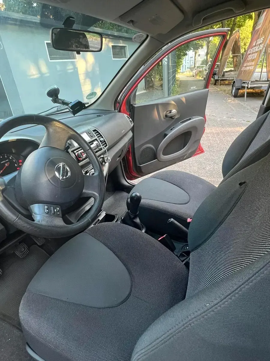 Gebraucht Nissan Micra 65 PS (47 kW) 2005 Rot Kleinwagen