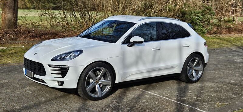 Weiß Gebraucht 2015 Porsche Macan S SUV | 34.100 € (Superpreis) - Bild 1/4