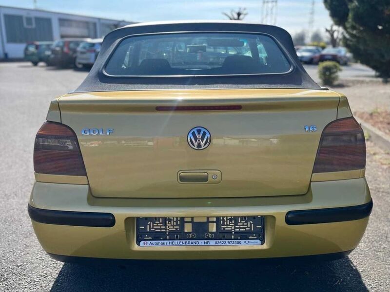 Gebraucht VW Golf Cabriolet 101 PS (74 kW) 1998 Schwarz Cabrio