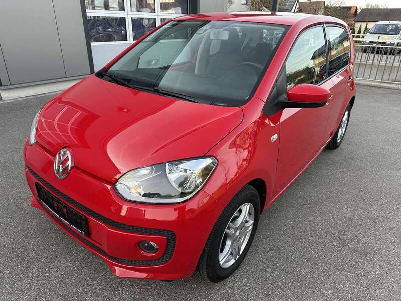 Rot Gebraucht 2016 VW up! move up! Kleinwagen | 7.400 € (Guter Preis) - Bild 1/4