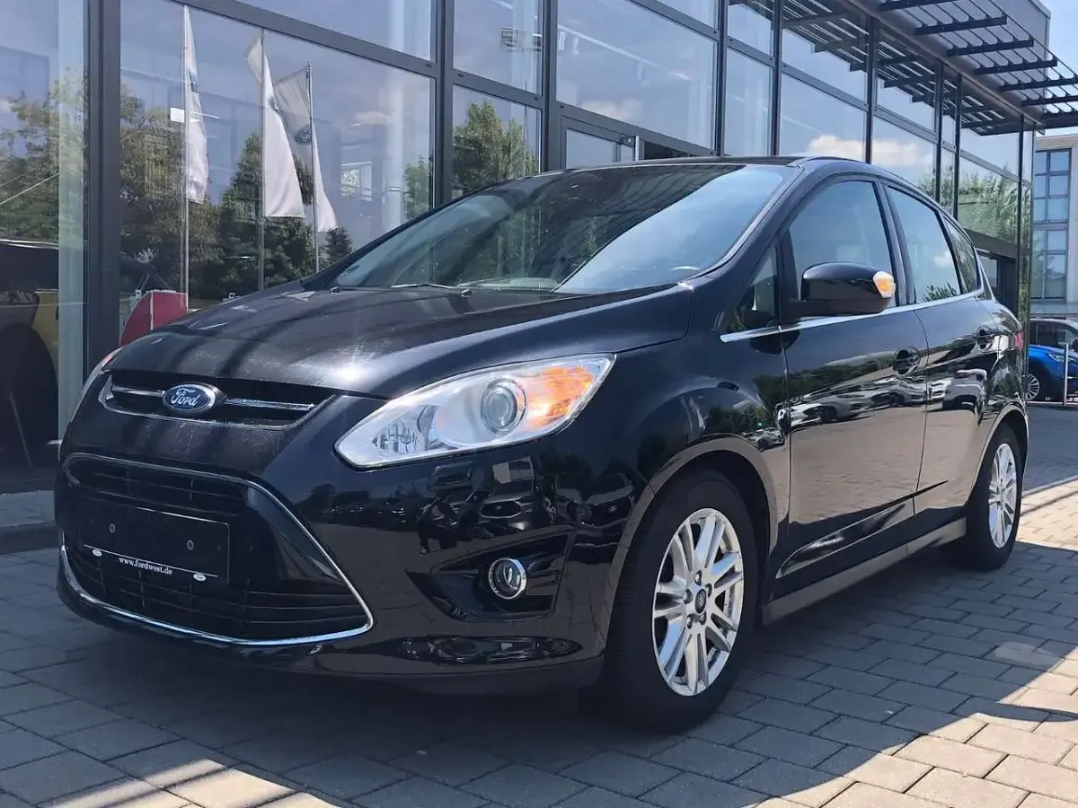 Gebraucht Ford C-MAX Titanium 116 PS (85 kW) 2015 Schwarz Van / Kleinbus