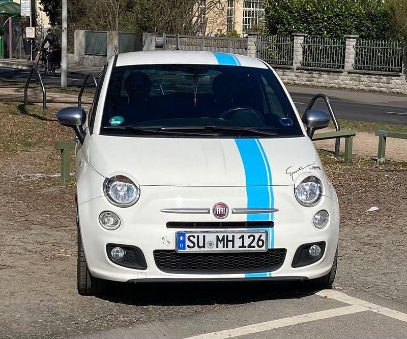 Weiß Gebraucht 2015 Fiat 500S Kleinwagen | 8.000 € - Bild 1/1