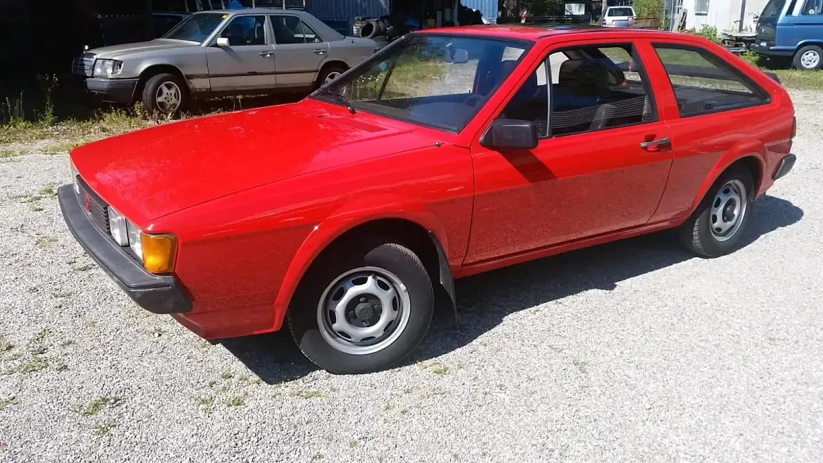 Używany VW Scirocco 70 KM (51 kW) 1981 Czerwony Coupe