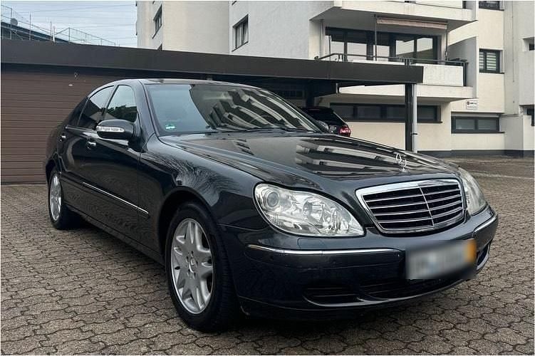 Blau Gebraucht 2003 Mercedes S350 Limousine | 7.300 € (Fairer Preis) - Bild 1/4